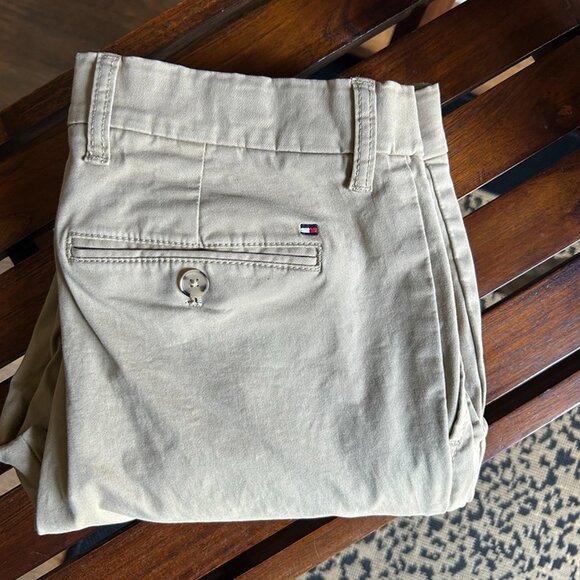 TOMMY HILFIGER Men's Slim-Fit Stretch Chino Pants 33/30 - Picture 3 of 4